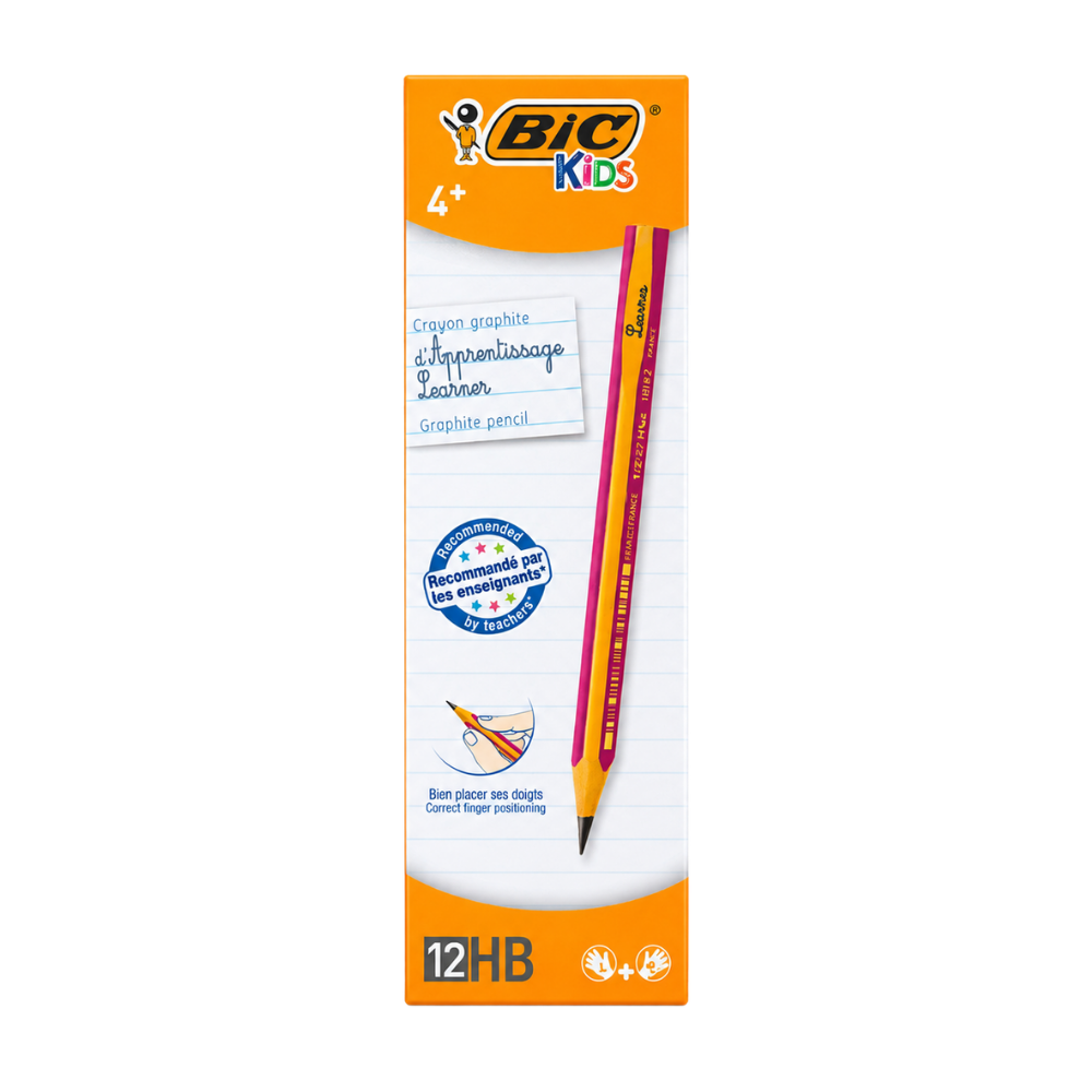 BİC İLK YAZI KALEMİ PEMBE 12 Lİ