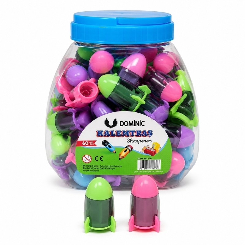 DOMİNİC ROKET KALEMTRAŞ 60 LI 390