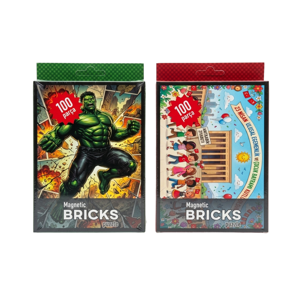 MANYETİK BRİCKS PUZZLE