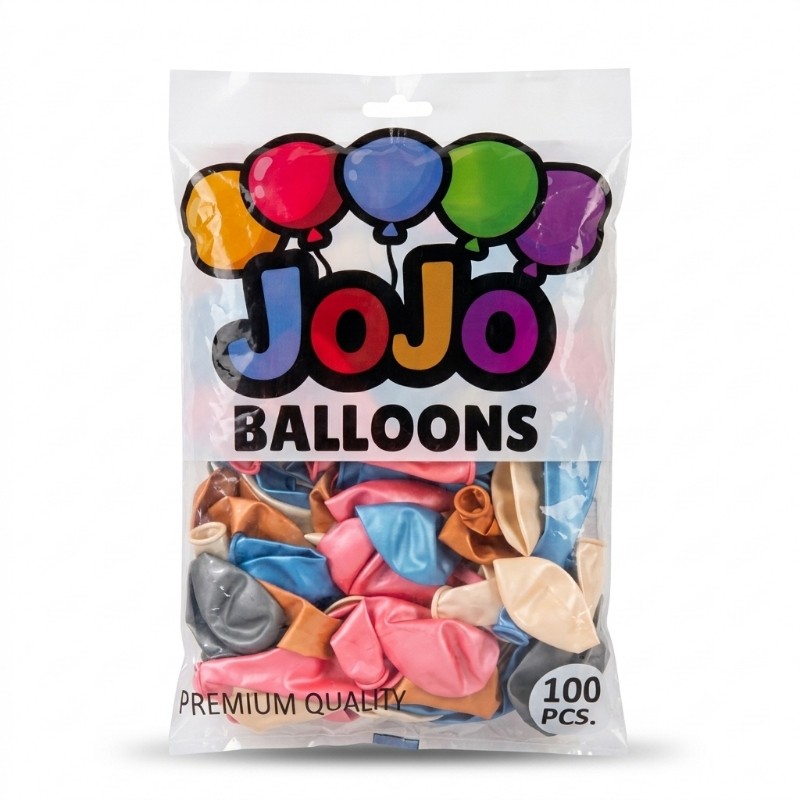 JOJO METALİK BALON 100 LÜ