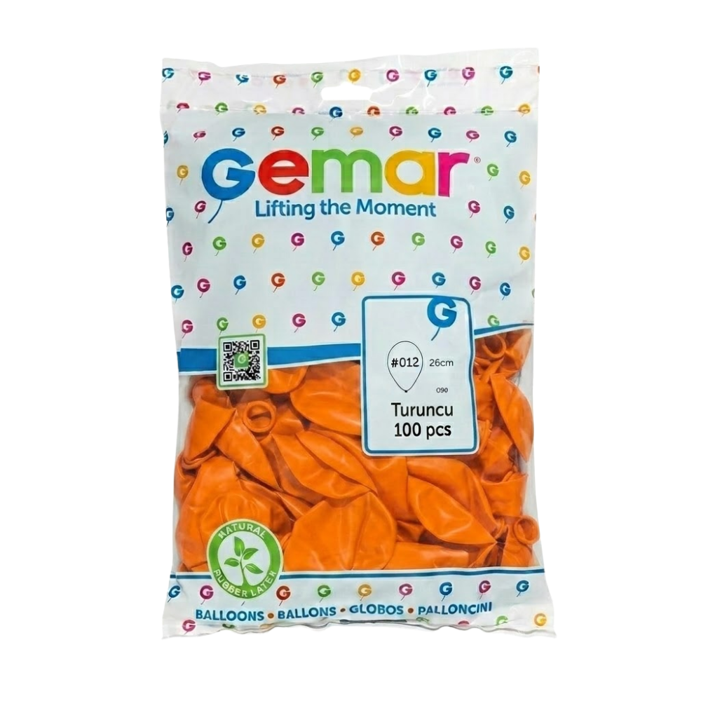 GEMAR TURUNCU BALON 100 LÜ 004