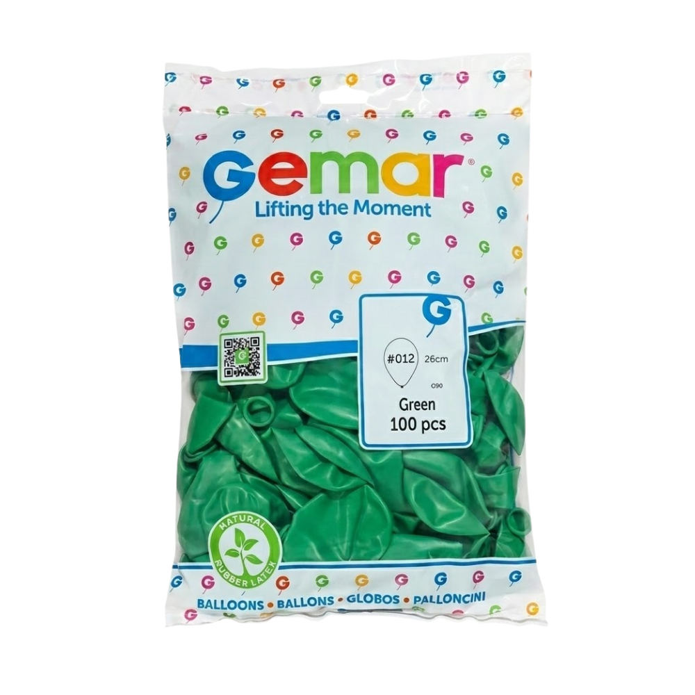 GEMAR YEŞİL BALON 100 LÜ 012
