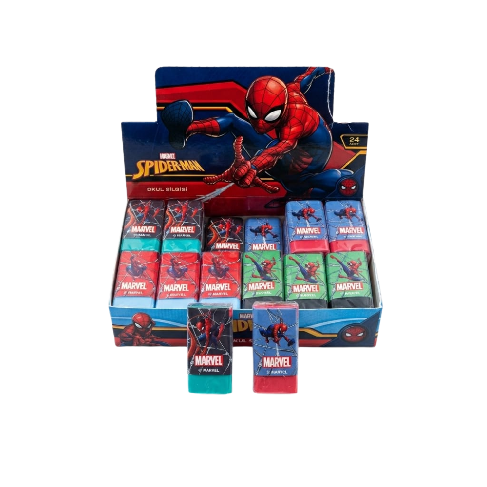 FABER SPİDER MAN 24 LÜ SİLGİ