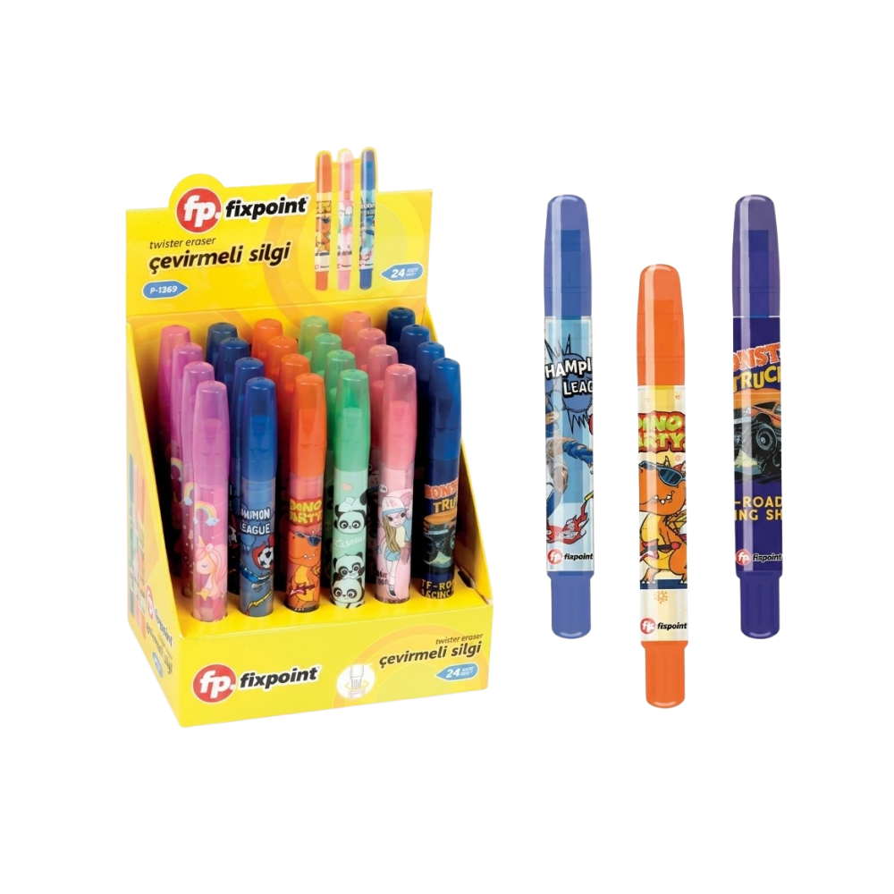 FİXPOİNT P-1369 ÇEVİRMELİ SİLGİ 24 LÜ