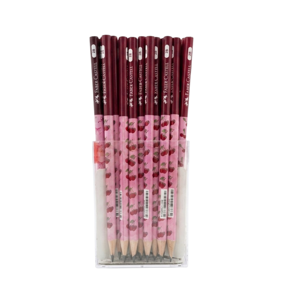FABER CHERRY DESENLİ KURŞUN KALEM 72 Lİ