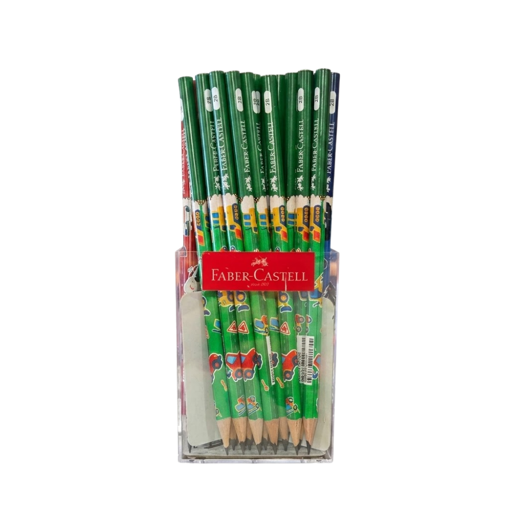 FABER CİTY SQUAD DESENLİ KURŞUN KALEM 72 Lİ